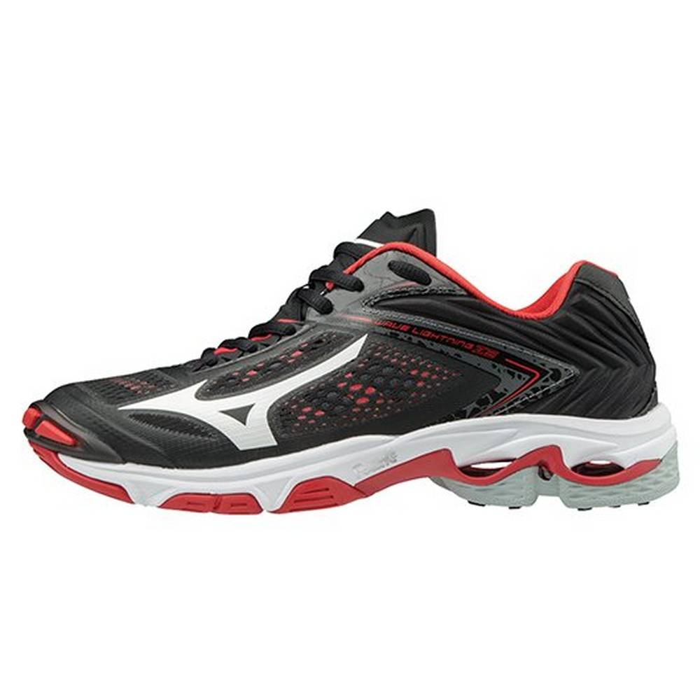 Scarpe Pallavolo Mizuno Wave Lightning Z5 Donna - Nere/Rosse - 18602-OQCV